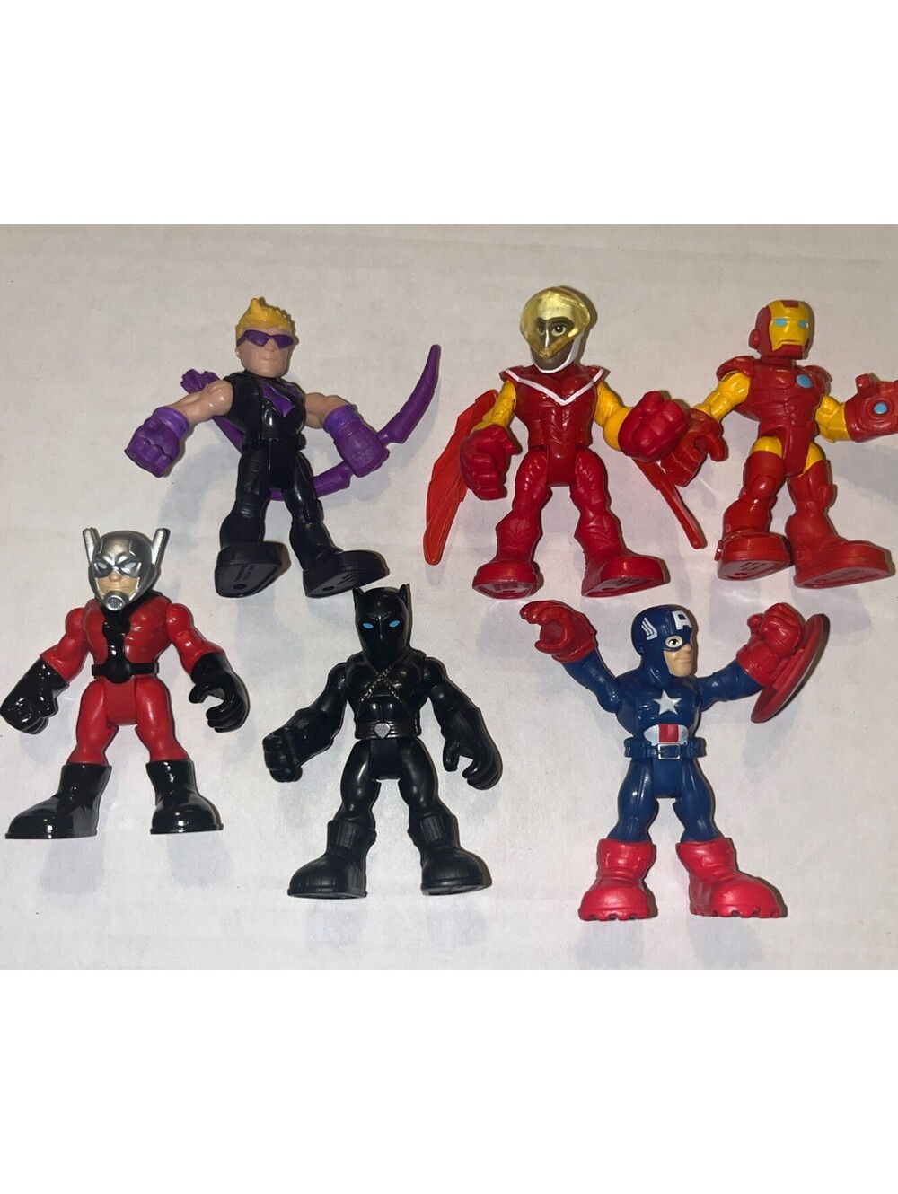 Marvel Heroes Super Hero Adventures action figures Lot Of 6